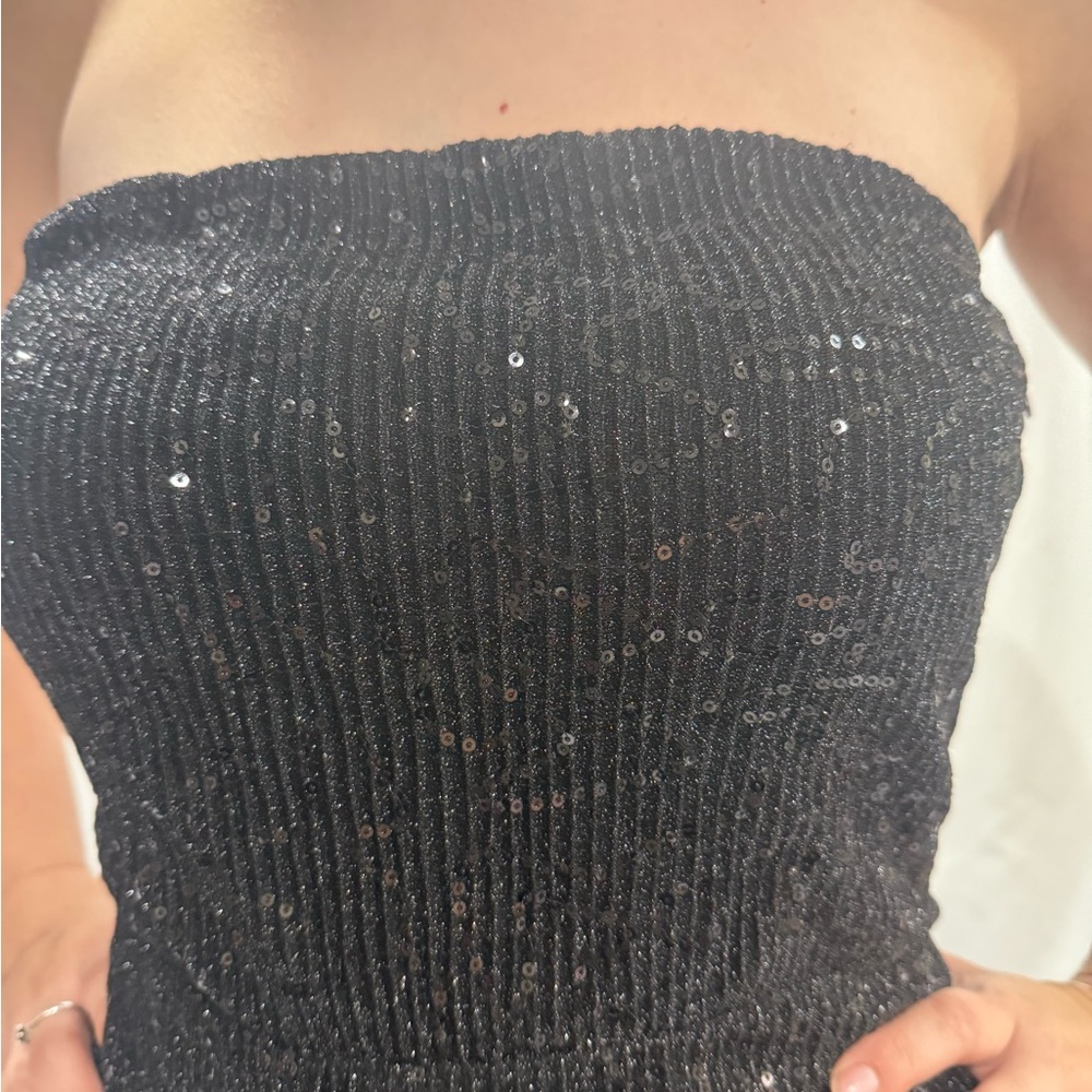 Wild Fable Black Sparkle Jumpsuit - Picture 7 of 14